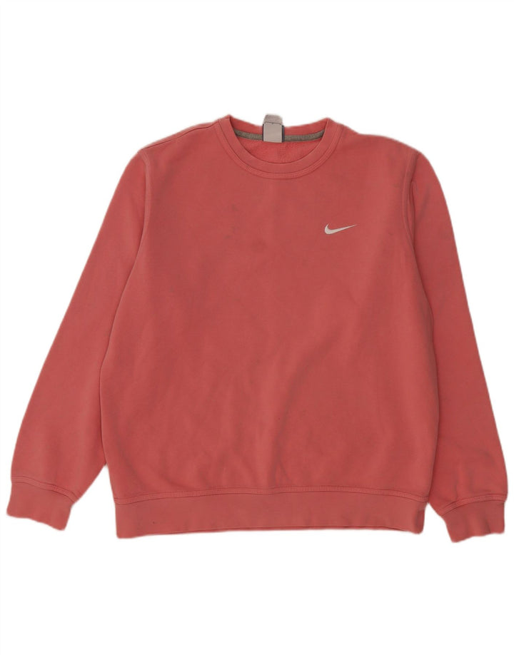 Ανδρικό φούτερ Nike Jumper μεγάλο ροζ βαμβακερό