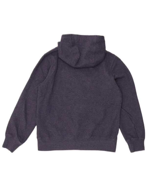 Levi's Boys Graphic Hoodie Jumper 11-12 Years Navy Blue Flecked Cotton