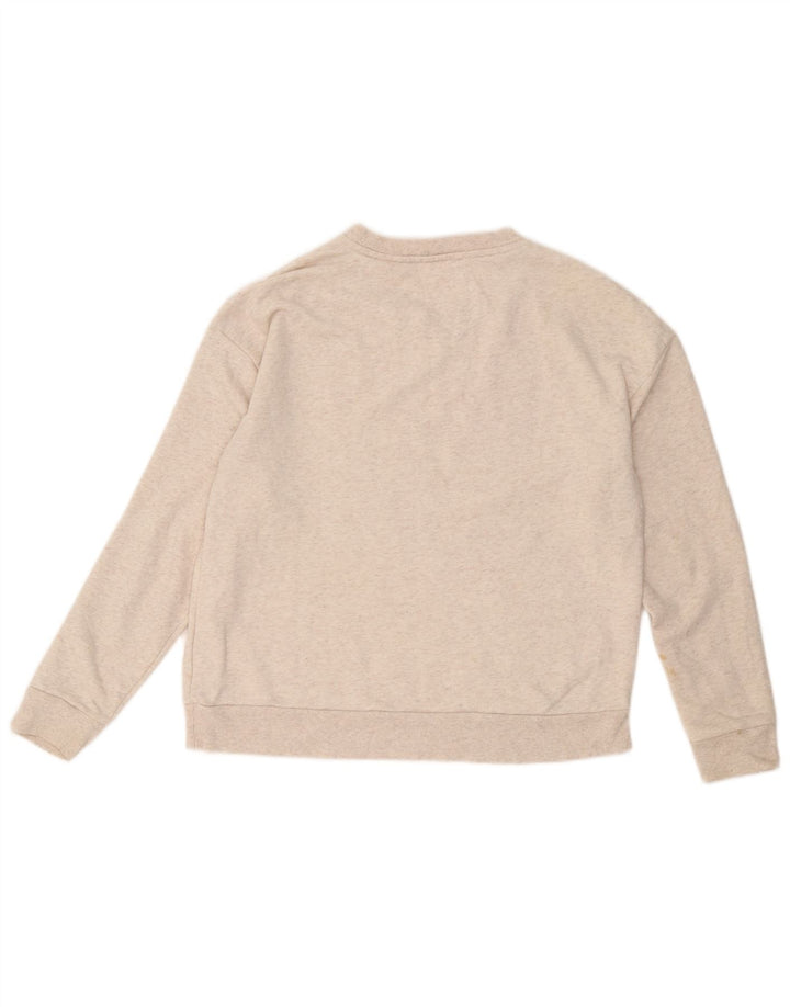Marks & Spencer Γυναικεία Φούτερ Jumper UK 16 Large Off White Floral