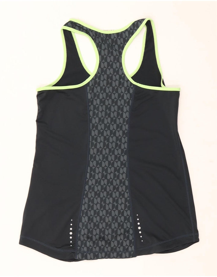 Γυναικείο γραφικό γιλέκο Elle Sport Top UK 12 Μεσαίου Γκρι Γεωμετρικός Πολυεστέρας