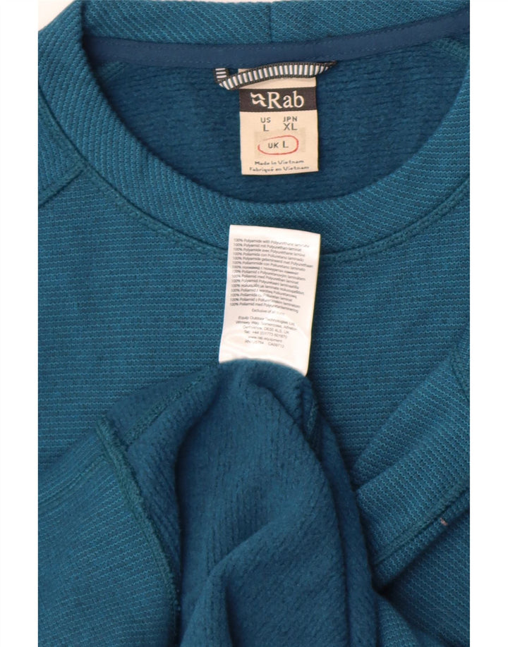 Ανδρική φούτερ Rab Jumper Large Blue Polyester