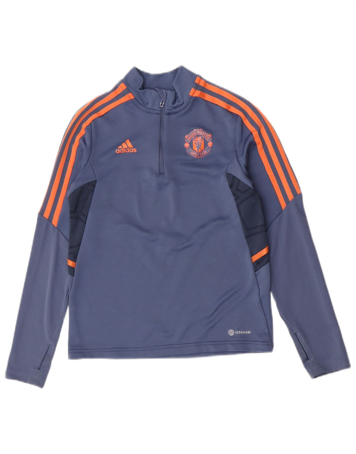 Adidas Boys Manchester United Πουλόβερ φόρμα φόρμας 11-12 ετών μπλε