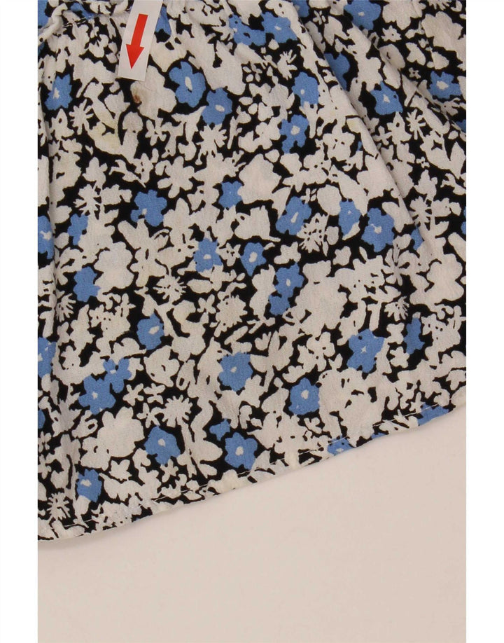 Zara Γυναικείο Hot Παντελόνι Μικρό W26 Πολύχρωμο Floral Viscose