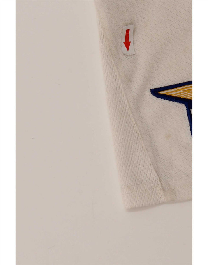 Ανδρικά Puma S.S. Lazio Sport σορτς από λευκό πολυεστέρα