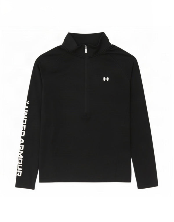 Under Armour Γυναικεία φόρμα φόρμας γραφικών πουλόβερ Top UK 12 Medium Black