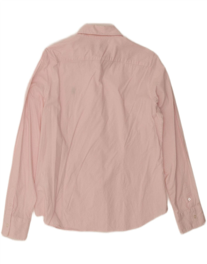 Πόλο Ασν. Γυναικείο πουκάμισο IT 42 Βαμβακερό μεσαίο ροζ ριγέ