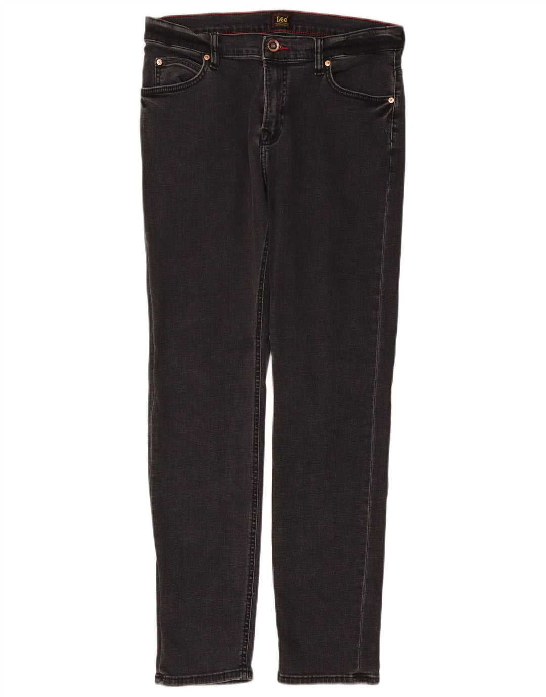 Ανδρικό τζιν ίσιο LEE Rider W32 L32 Γκρι βαμβακερό