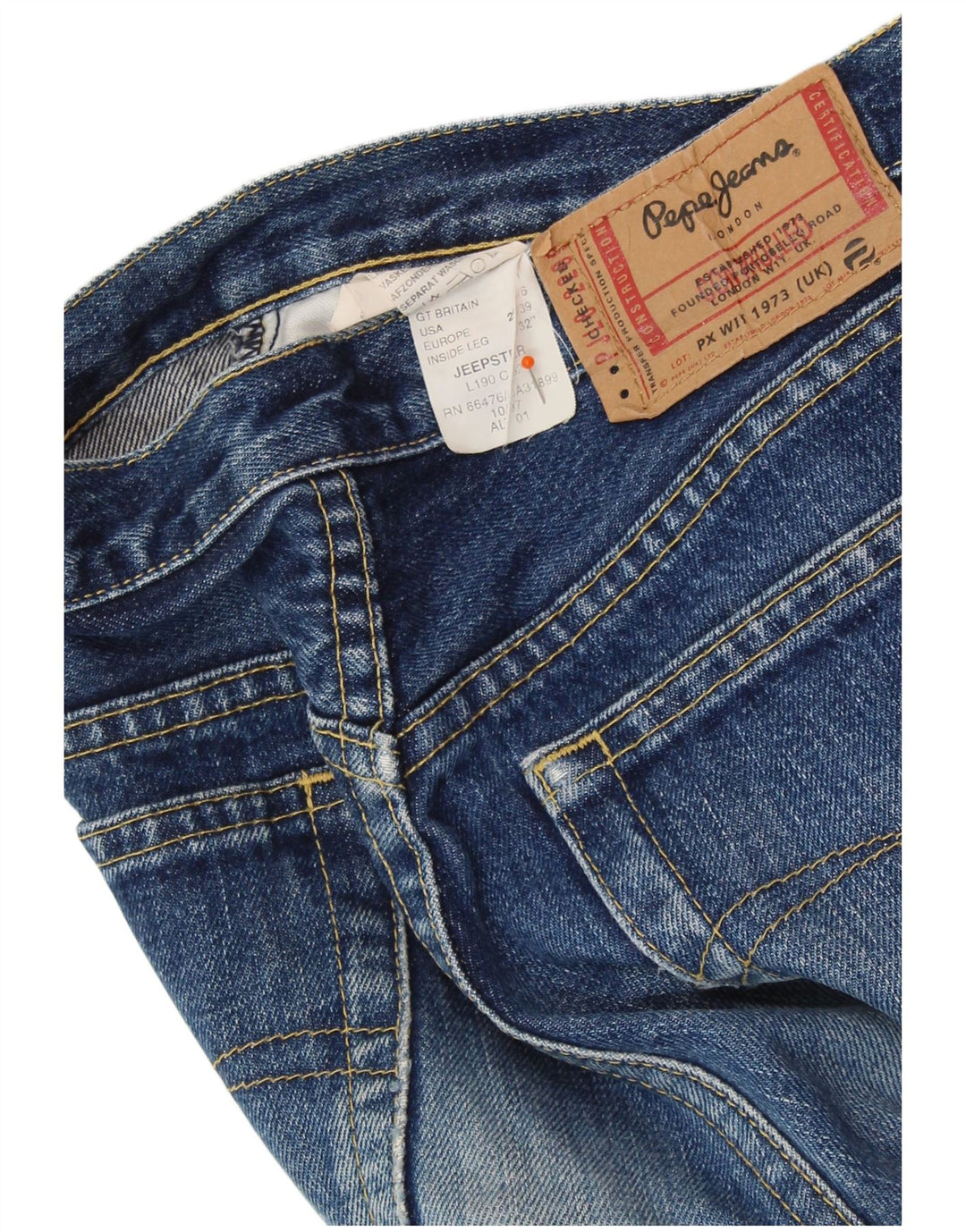 PEPE JEANS Ανδρικό Jeepster Bootcut Jeans W29 L32 Μπλε