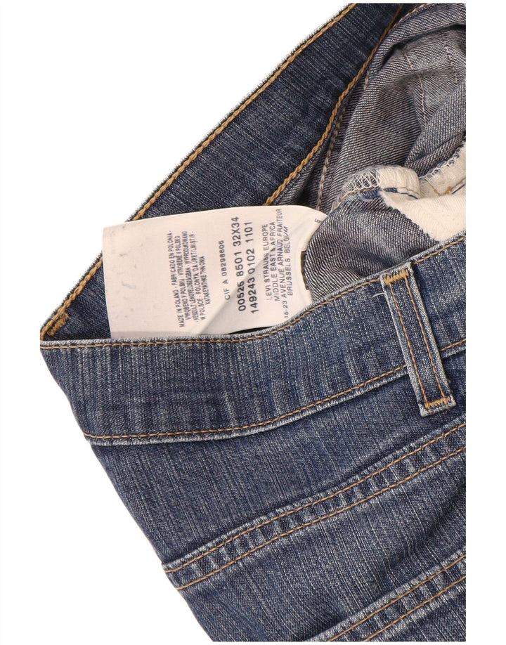 Levi's Womens 526 Bootcut Jeans W32 L29 Μπλε βαμβακερό