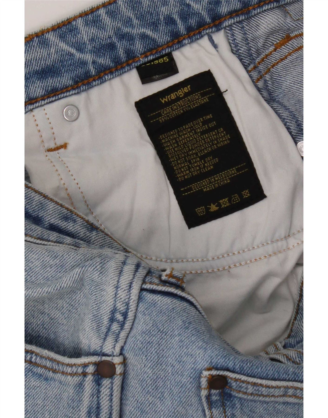 Ανδρικό τζιν Wrangler Sid Skinny W30 L30 Μπλε βαμβακερό