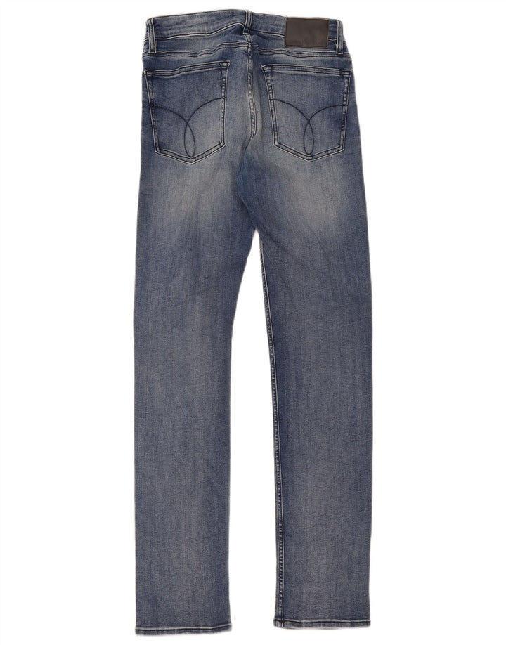 Calvin Klein Γυναικείο Slim Jeans W29 L32 Μπλε βαμβακερό