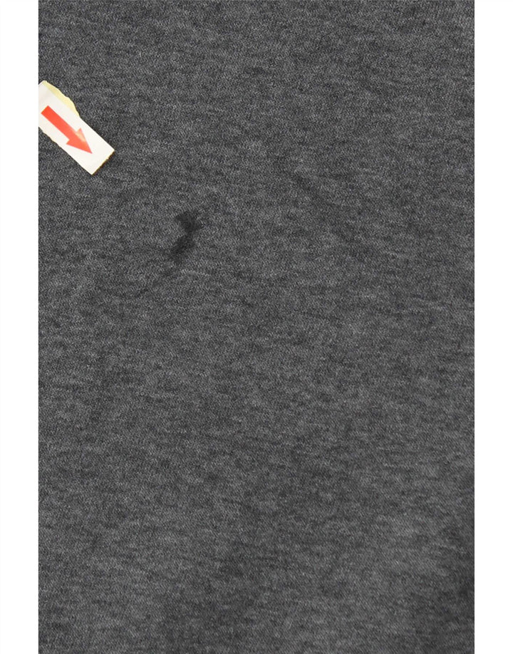 Γυναικεία γραφική φούτερ Adidas Jumper UK 12/14 μεσαίο γκρι βαμβακερό