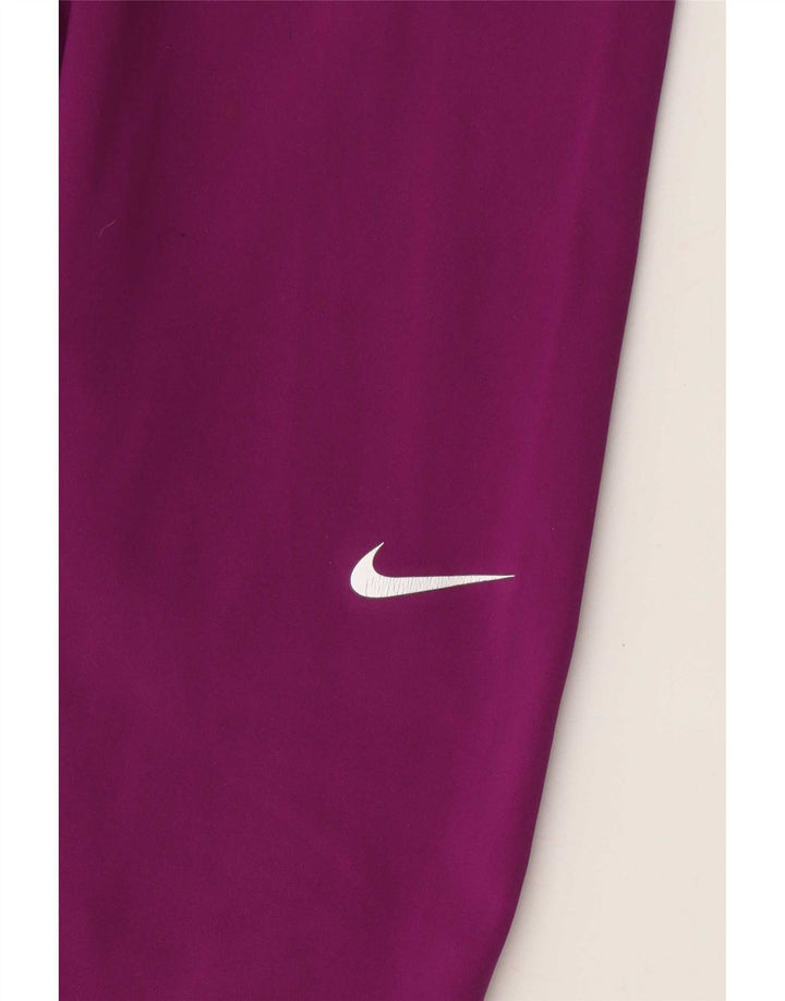 Γυναικεία γραφικά κολάν Nike UK 8 Small Purple Colourblock