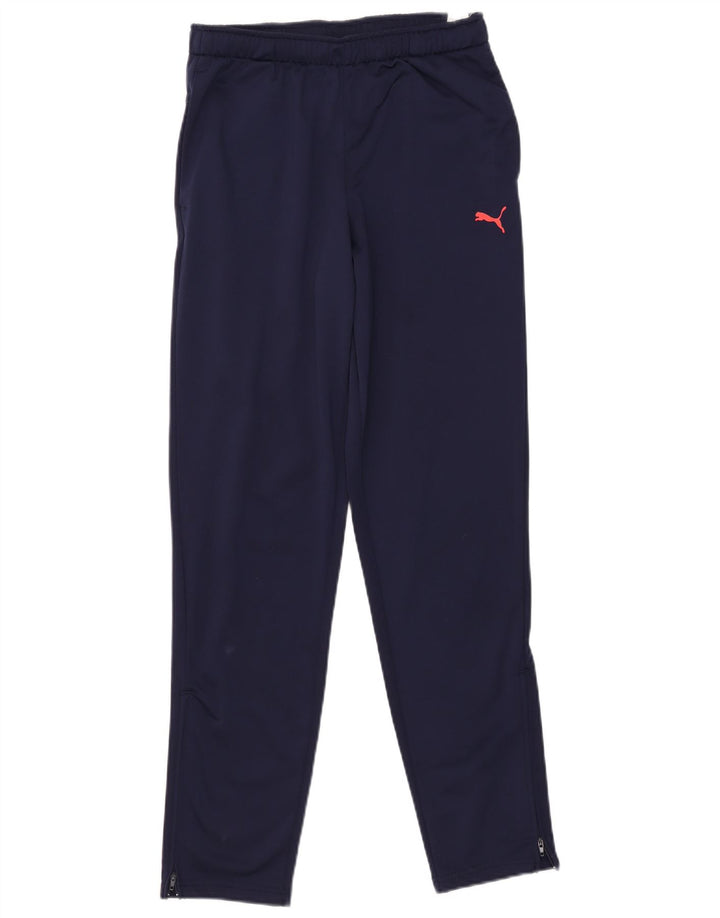 Puma Boys αθλητική φόρμα παντελόνι 15-16 ετών Navy Blue Polyester