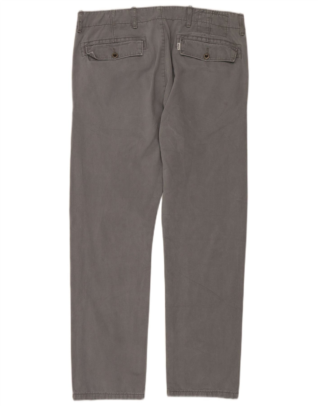 Ανδρικό ίσιο παντελόνι Chino LEVI'S W33 L30 Γκρι βαμβακερό