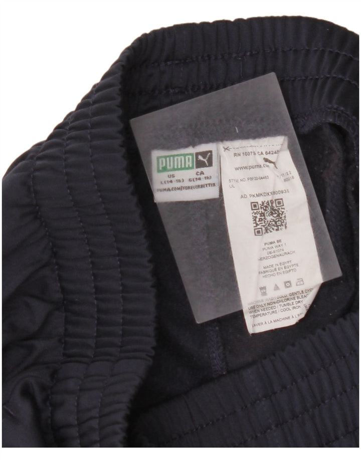 Παντελόνι αθλητικής φόρμας PUMA Boys Graphic Joggers 13-14 ετών Large Navy Blue