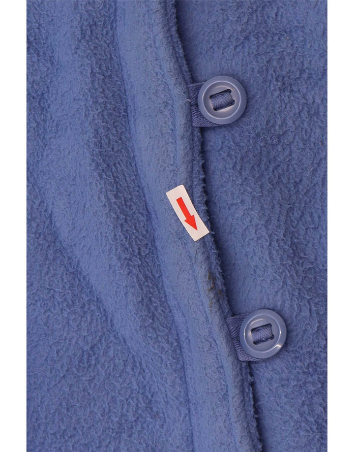 Marks & Spencer Γυναικείο Fleece Jacket UK 14 Large Blue Polyester