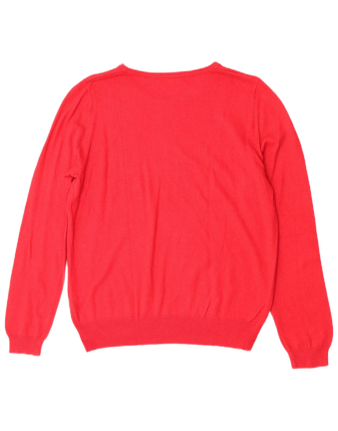 Γυναικείο πουλόβερ Marks & Spencer Graphic Crew Neck Jumper UK 14 Medium Red