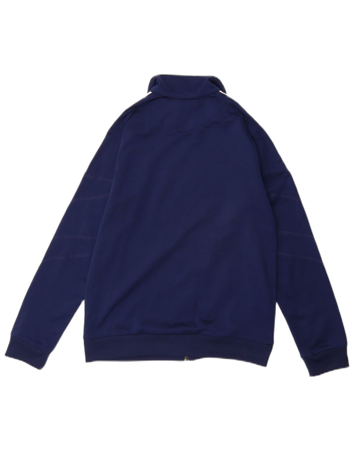 ADIDAS Boys αθλητική φόρμα Top Jacket 11-12 Years Navy Blue Polyester
