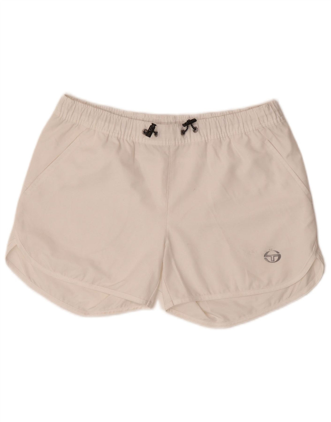 Sergio Tacchini Γυναικείο Αθλητικό Σορτς IT 44 Μεσαίο Λευκό Πολυεστέρας