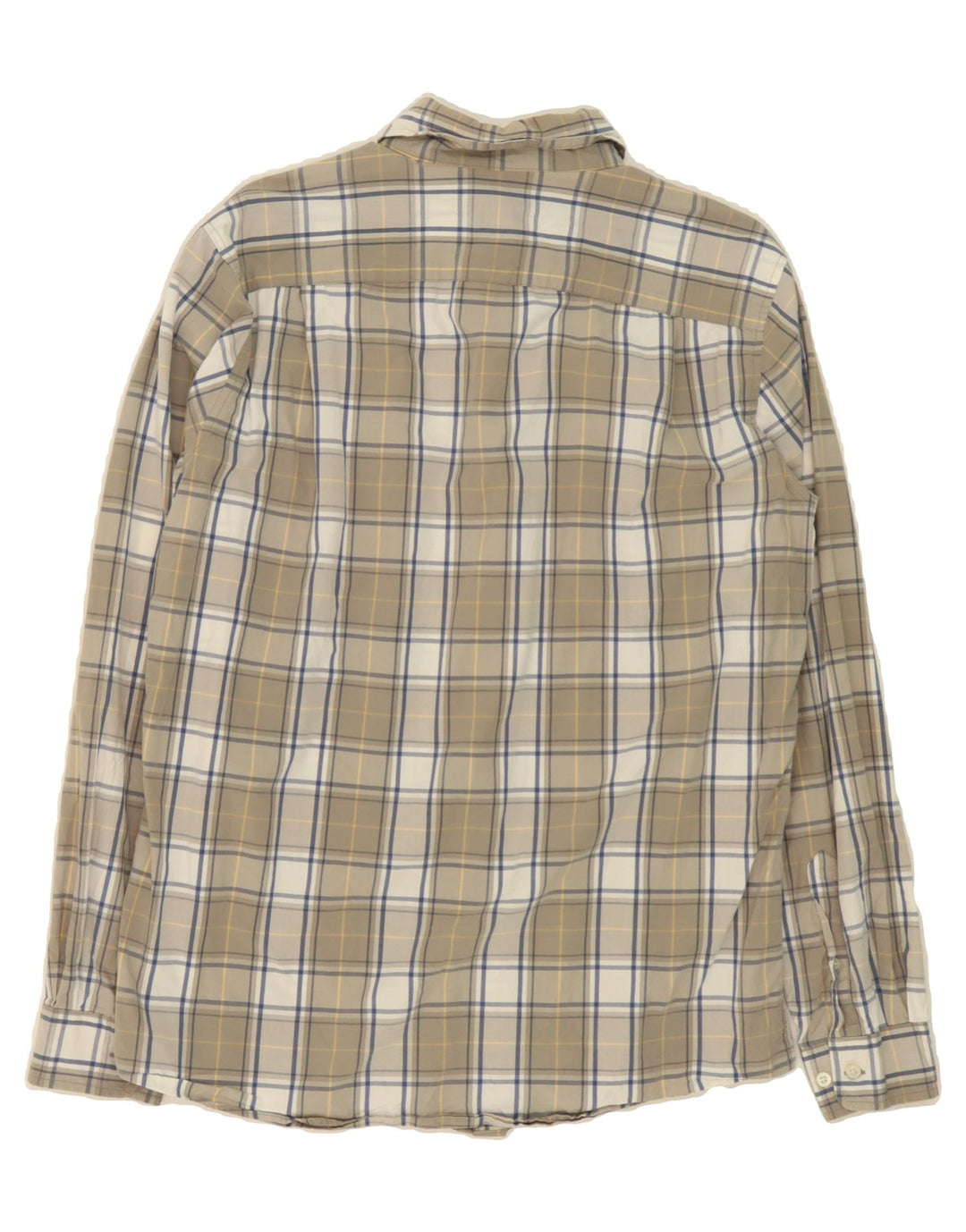 EDDIE BAUER Mens Seattle Shirt Medium Grey Check Cotton Vintage Eddie Bauer and Second-Hand Eddie Bauer from Messina Hembry 