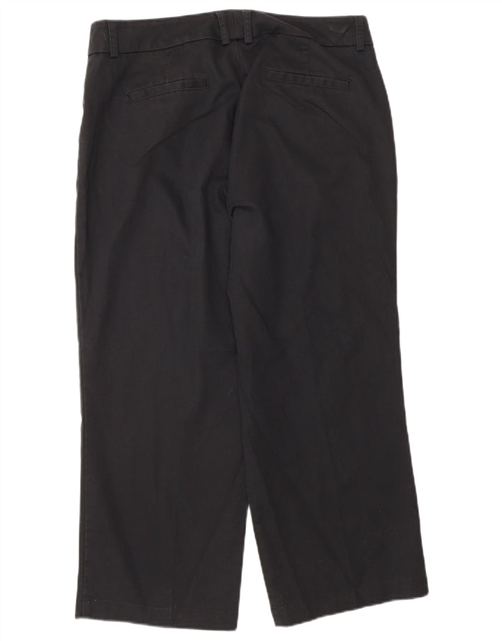 DOCKERS Γυναικείο παντελόνι Capri Ideal Fit US 8 Medium W30 L22 Μαύρο