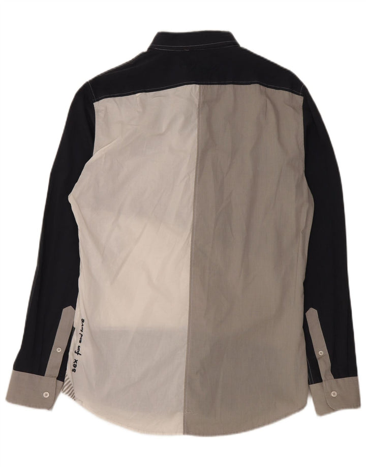 Ανδρικό γραφικό πουκάμισο Desigual, μεγάλο πολύχρωμο βαμβακερό χρώμα