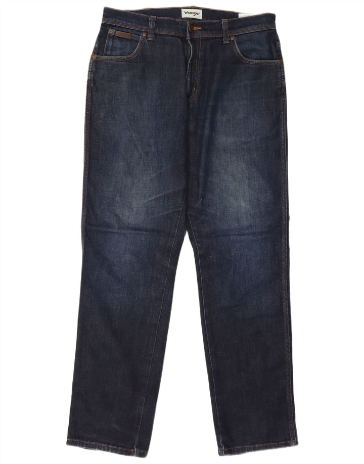 Wrangler Ανδρικό Texas Slim Jeans W32 L32 Blue Cotton
