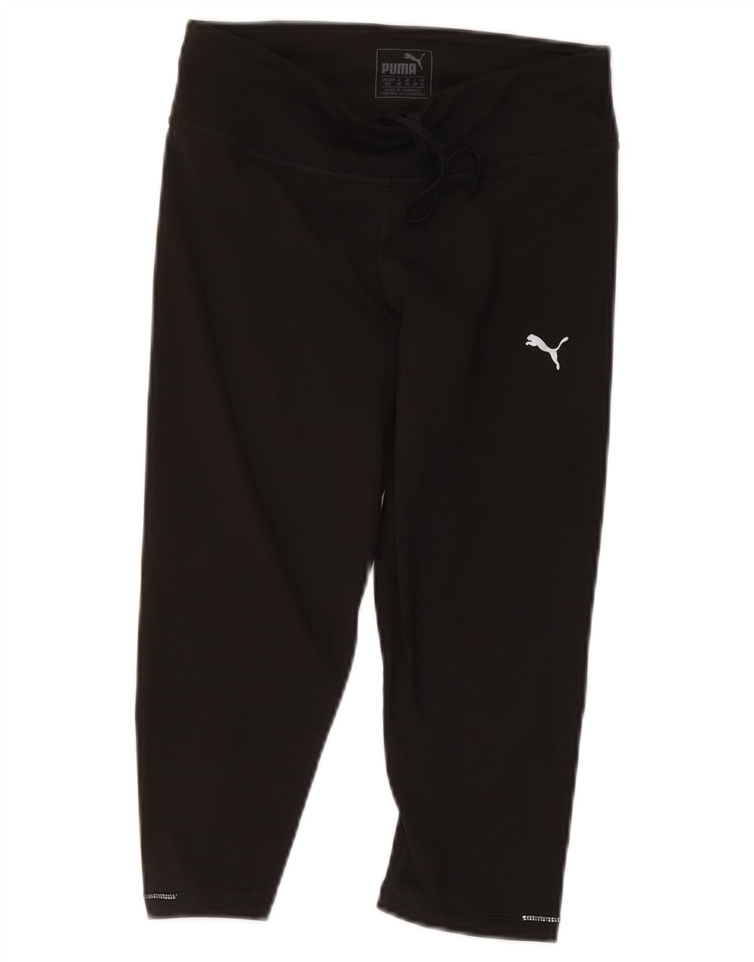 Puma Γυναικεία φόρμα Capri Παντελόνι UK 10 Small Black Polyester