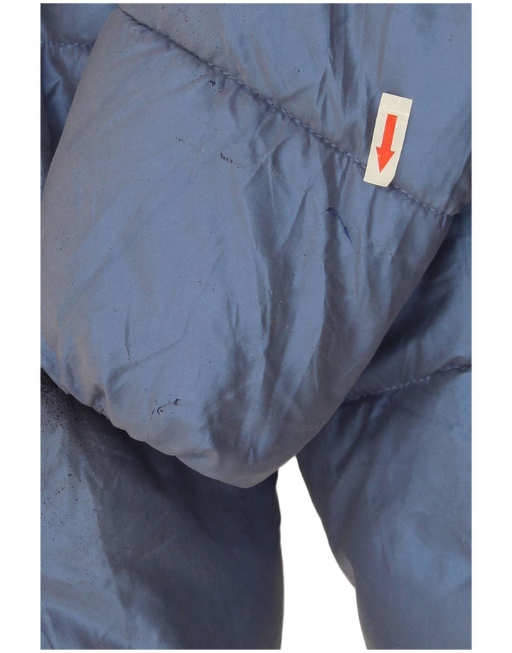 Levi's Girls Hooded Jacket 13-14 Years Blue Colourblock Polyester