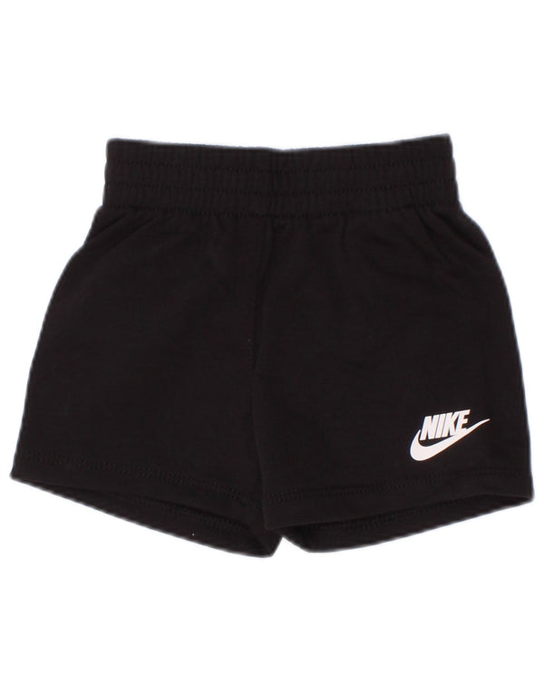 Αθλητικό σορτς Nike Baby Boys 9-12 μηνών μαύρο βαμβακερό