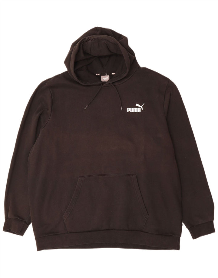 Puma Ανδρικό Hoodie Jumper 2XL Μαύρο βαμβακερό