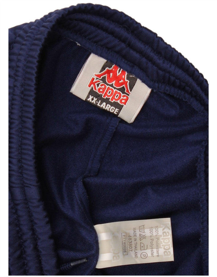 Ανδρική φόρμα Kappa Παντελόνι 2XL Navy Blue Polyester