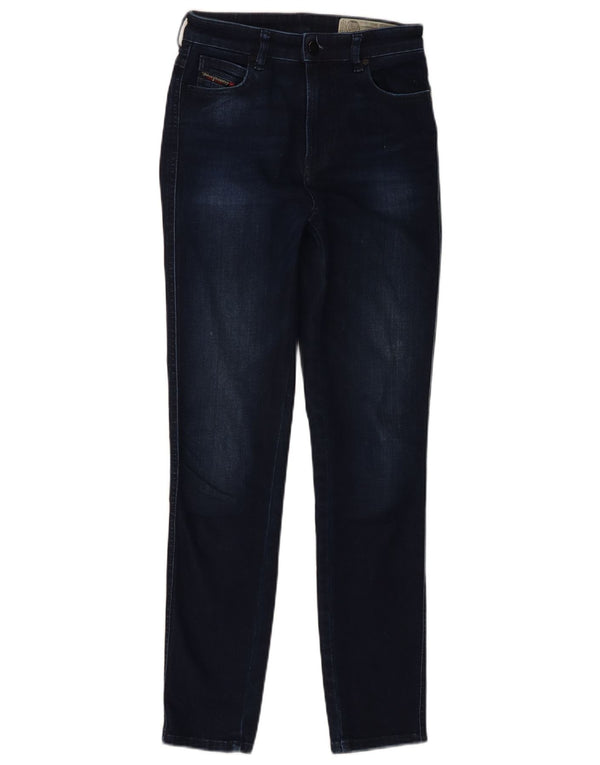 Diesel Γυναικεία Babhila Ψηλόμεση Slim Skinny Jeans W23 L28 Navy Blue Cotton