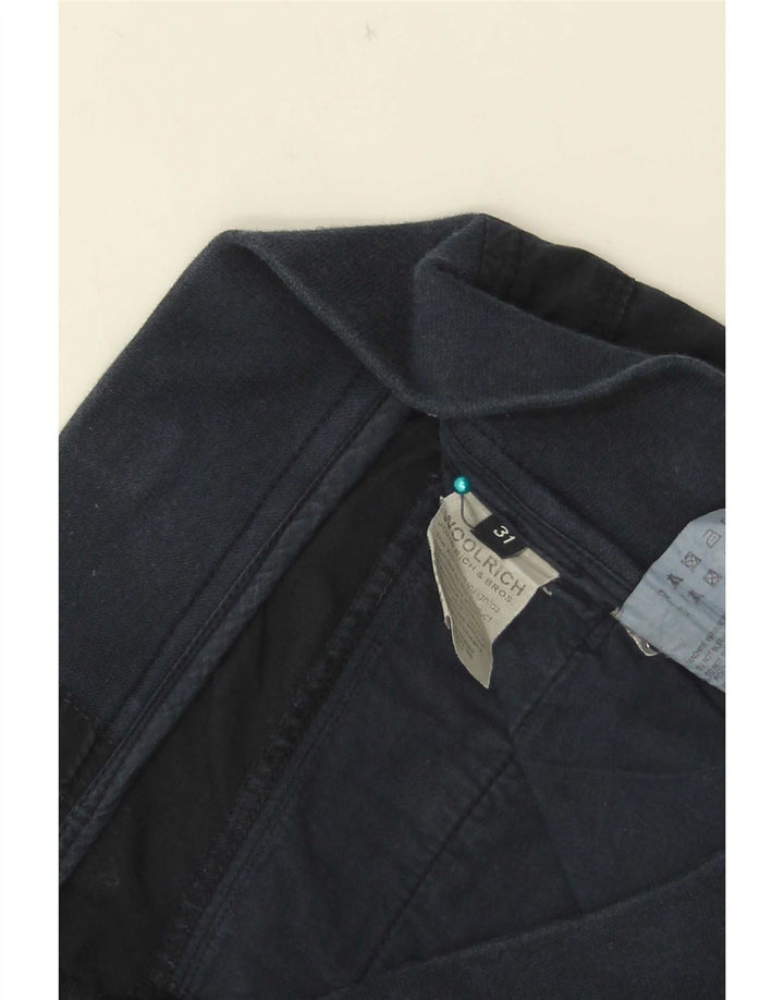 Γυναικείο ίσιο παντελόνι Woolrich W31 L31 Navy Blue Cotton