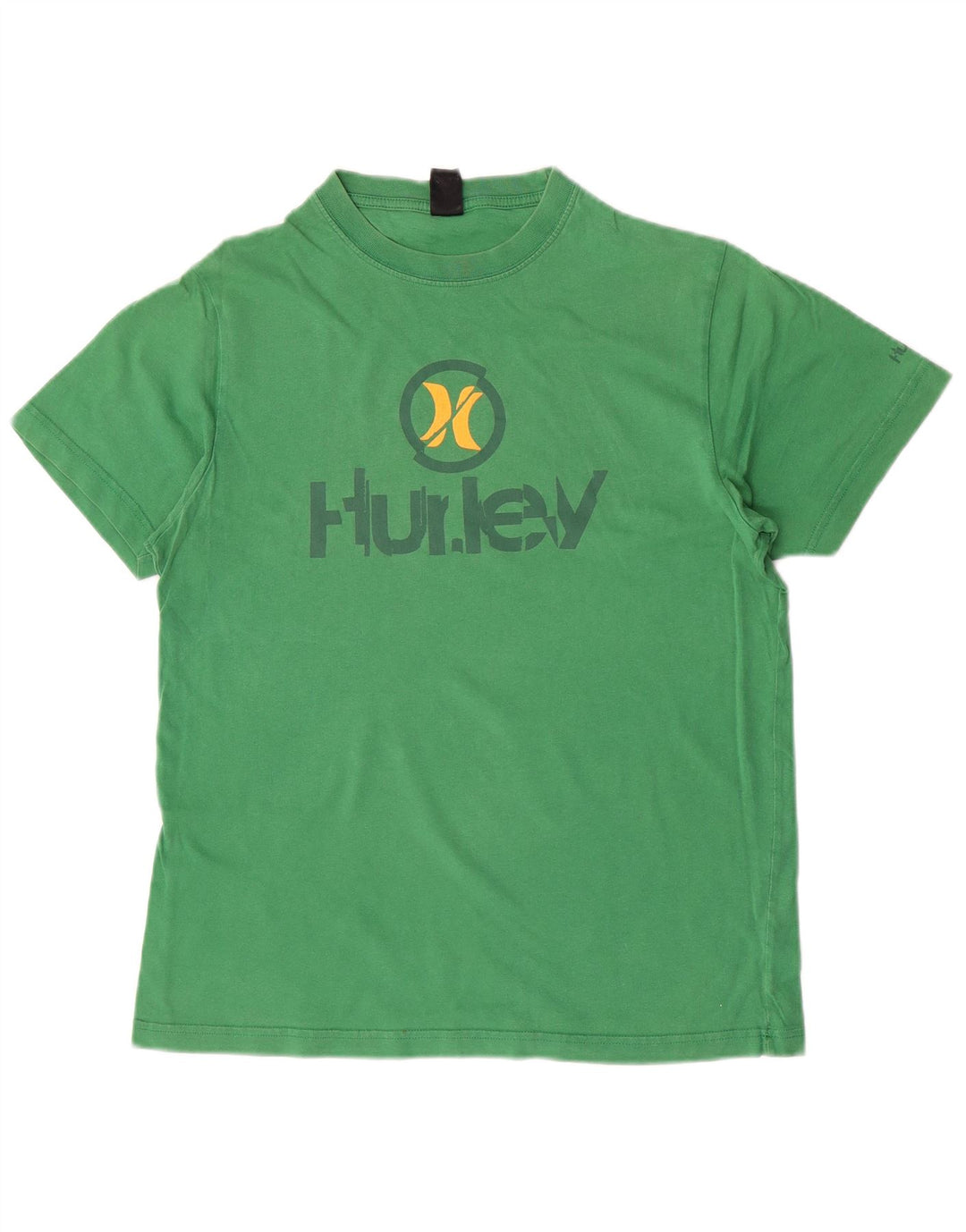 Ανδρικό γραφικό T-Shirt Hurley Top Μεσαίο πράσινο βαμβακερό