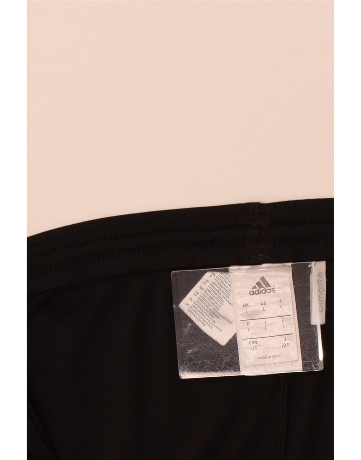 Ανδρικό σορτς Adidas Climalite Sport μεγάλο μαύρο πολυεστέρα