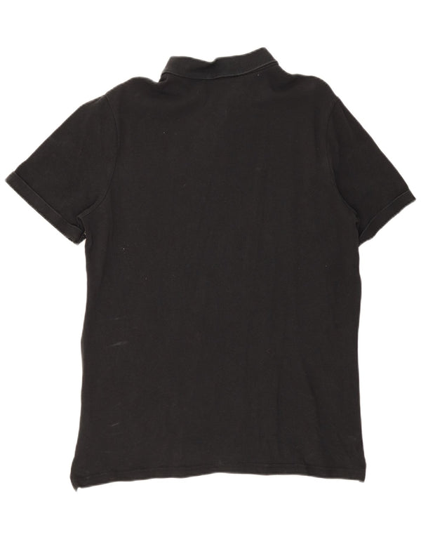 Nike Mens Polo Shirt Large Black Cotton