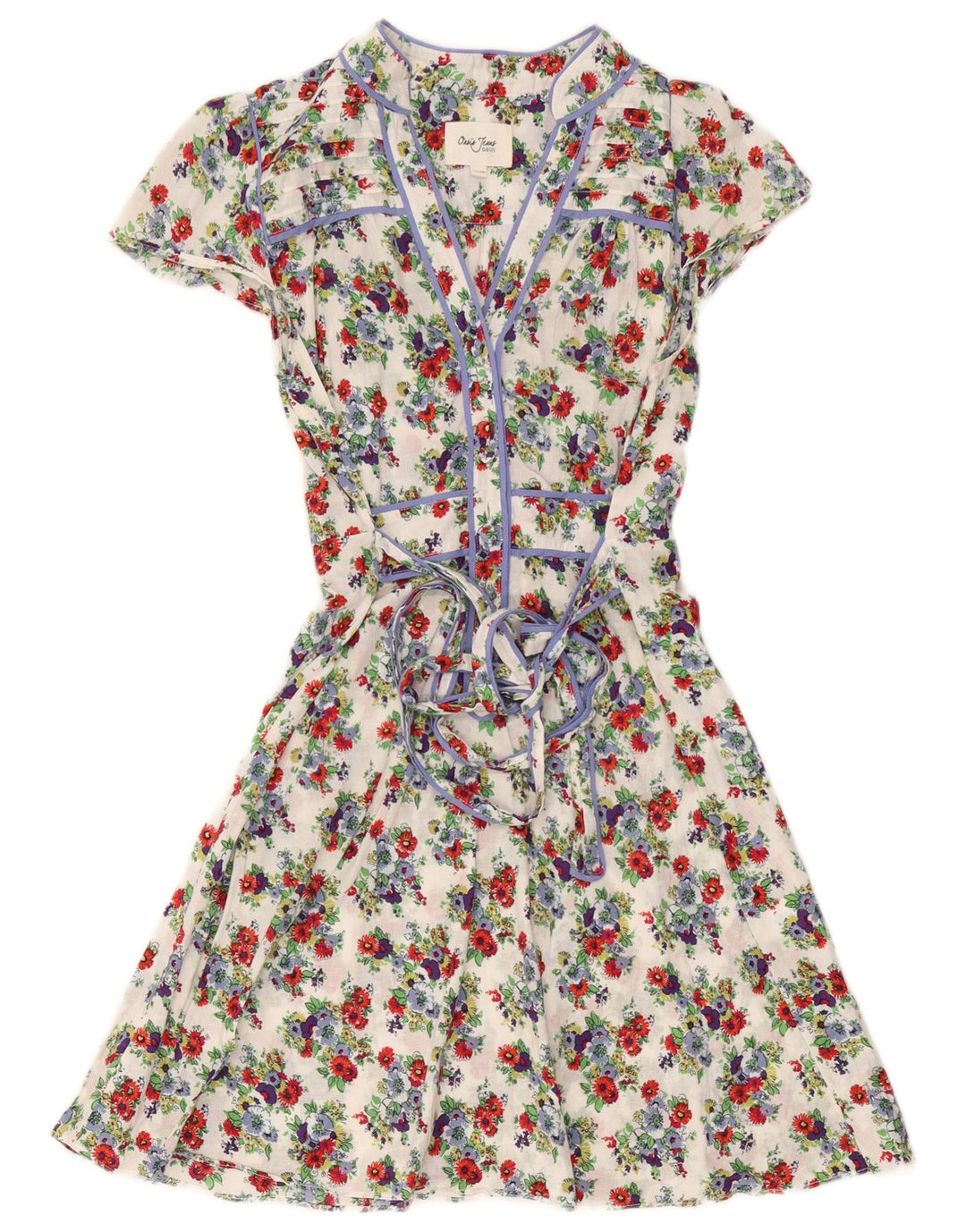 Γυναικείο φόρεμα Oasis A-Line UK 12 Medium White Floral