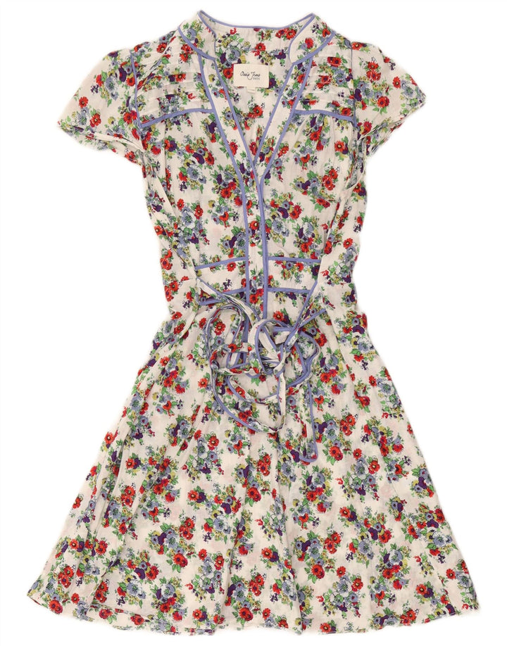 Γυναικείο φόρεμα Oasis A-Line UK 12 Medium White Floral