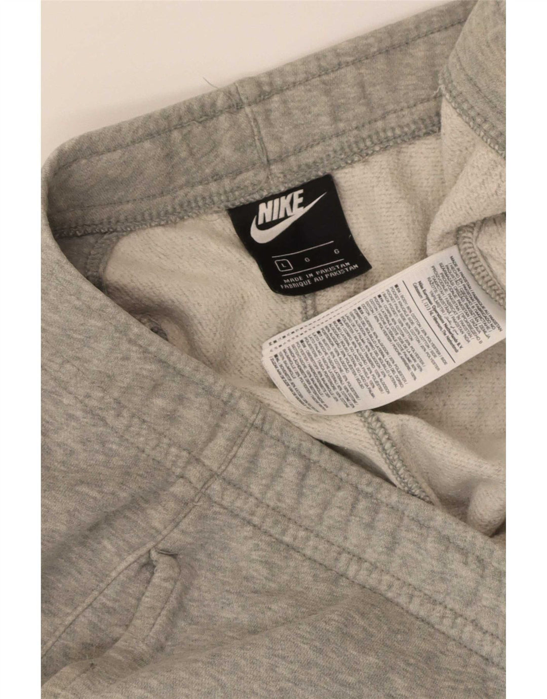 Ανδρική αθλητική φόρμα Nike, βαμβακερό μεγάλο γκρι
