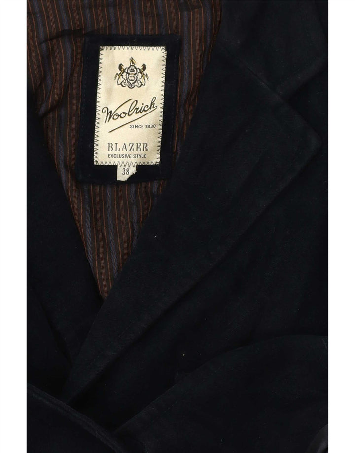 Woolrich Ανδρικό σακάκι με 3 κουμπιά UK 38 Medium Navy Blue Classic