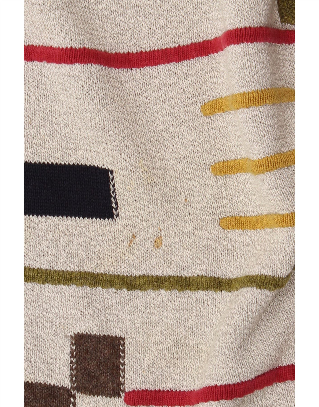 Ανδρικό πουλόβερ Conte Massimo Crew Neck Jumper 2XL Γκρι γεωμετρικό βαμβακερό