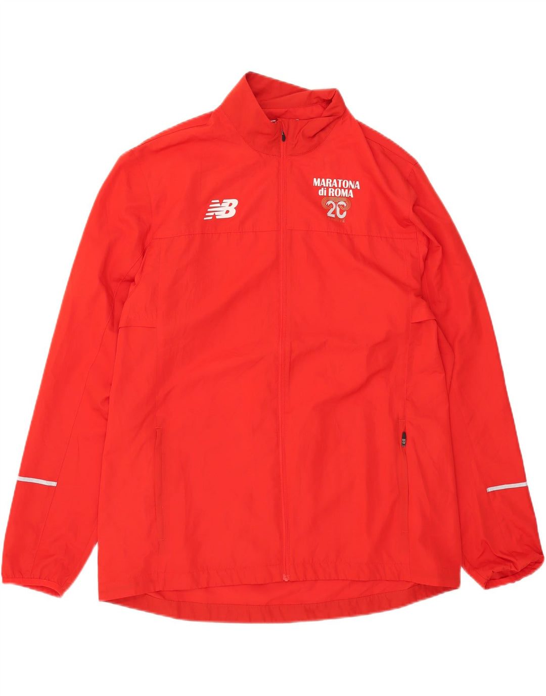 Ανδρική αθλητική φόρμα γραφικών New Balance Top Jacket XL Red Polyester