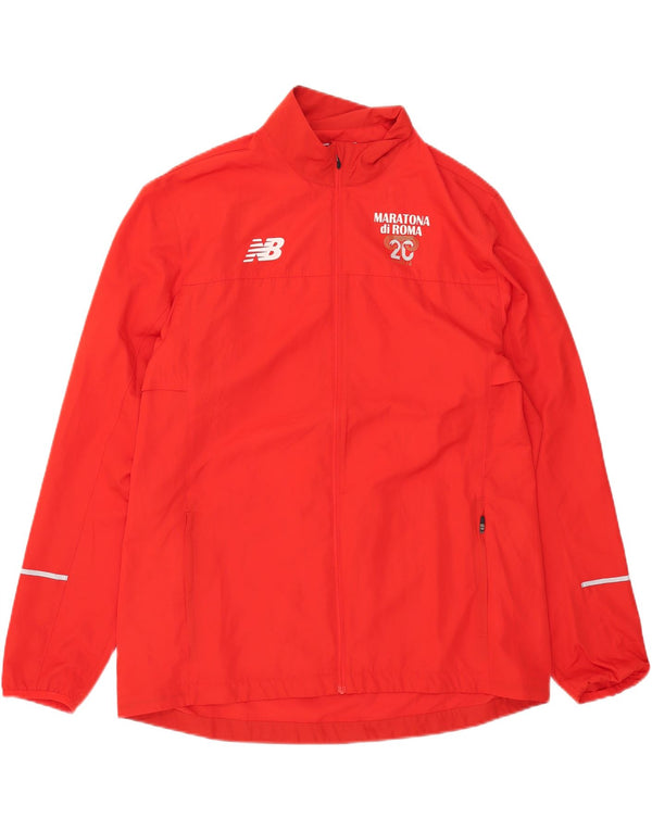 Ανδρική αθλητική φόρμα γραφικών New Balance Top Jacket XL Red Polyester