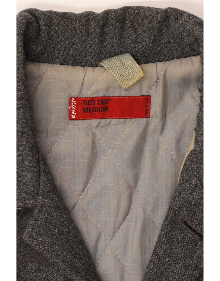 Ανδρικό παλτό Levi's Windbreaker UK 38 Μεσαίο γκρι μαλλί