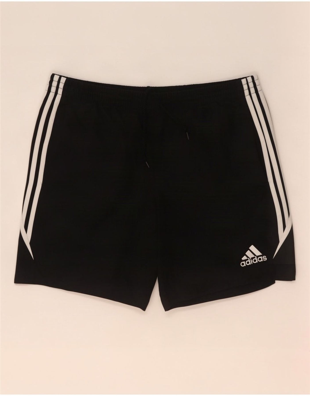 Ανδρικό αθλητικό σορτς Adidas με μεγάλο μαύρο χρώμα πολυεστέρα