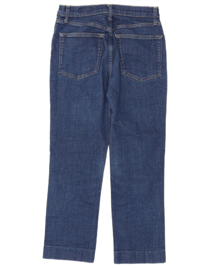 Zara Γυναικείο Cropped Jeans EU 40 Medium W30 L25 Blue
