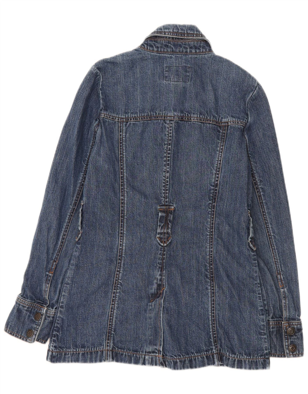 Old Navy Γυναικείο Τζιν Μπουφάν UK 10 Small Blue Cotton