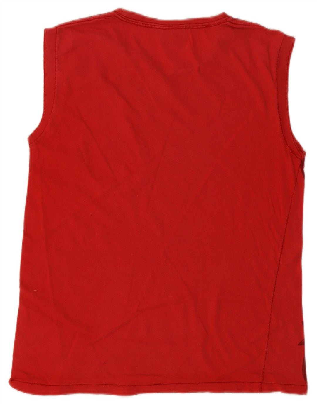 Lee Boys Graphic Vest Top 15-16 Years Red Cotton